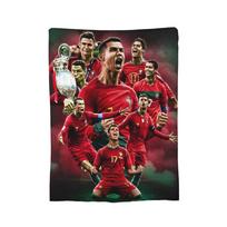 CR7 Legenda Antklodės Vilnos Mėtymo Antklodės Namų Sofos Personalizuotos Lengvos Lovos Užtiesalas, 150x125cm 60x50in