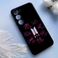 Karštas-B-BTS-S telefono dėklas, skirtas Samsung S25 Ultra S24 S23 S22 S21 S20 Plus Fe Galaxy A54 A53 A34 A25 Silikoninis dangtelis Samsung Note20Ultra