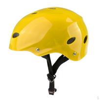 ABS ty Helmet Head Hard Hat For Kayak Water Ski Surf - CE Approved L geltona