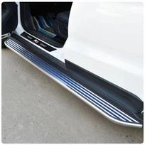 Suderinami šoniniai laipteliai 2010-2024 m. Volkswagen Tiguan L, Tiguan, Tharu, Tayron, VS5, VS7 modeliams. Tharu - No Light - Pair Installation gray