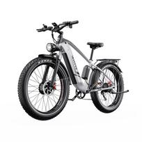 Elektrinis dviratis Duotts F26, dvigubas 750W variklis, 48V 20AH baterija, didžiausias greitis 55 km/h, nuvažiuojamas atstumas 120 km, 26x4.0 colio padangos