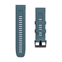 Sportinis silikoninis dirželis Garmin Descent G1 Solar Mk2i Mk2/Epix Gen 2/instinct 2 45mm/MARQ laikrodžiui, apyrankė QuickFit 26 22mm For Garmin Enduro gray