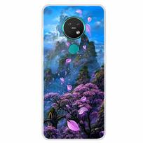 Nokia 7.2 dėklas Nokia 6.2 prabangus silikoninis TPU minkštas galinis dangtelis telefono dėklas Nokia 7.2 Funda TA-1193 TA-1178 animacinis Coque Nokia 7.2