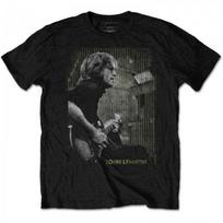 John Lennon Unisex Adult Gibson Cotton T-Shirt XL juoda
