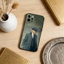 T-Thomas S-Shelby Cool Phone Case For iPhone 17,16,15,14,13,12,11 Plus,Pro Max,Soft Silicone Black Cover iPhoneXSMAX