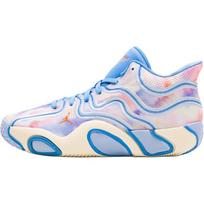 Jordan Tatum 3 Mid aukščio vaikiški krepšinio bateliai Balti Mėlyni Paaugliams HF3136-400 40 white