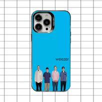 Weezer SZNZ Autumn Phone Case For iPhone 16,15,14,13,12,11,8,7,Pro,Max,Plus,Mini,XS,SE Anti Fall Black Matte Hard iPhone12mini blue