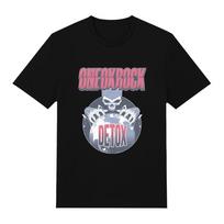 ONE OK ROCK Detox World Tee Retro Graphic T-shirt Summer Sports Cotton Unisex T-Shirt  Soft Cotton Fabric Versatile for Daily Looks L gray