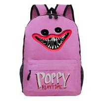 Poppy Playtime Backpack For Kids High Capacity And Breathable School Bag For Boys And Girls Black black