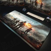 Naujas Šaunus Žaidimo Fonas Battlefield 6 Pelės Kilimėlis Stalo Kilimėlis Didelis Neslystantis Neslystantis Klaviatūra Ergonominis Biuro Guminis PC Namų Individualus 600x300x2mm