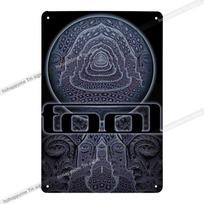 TOOL Juostos Metalinis Ženklas Roko Plokštelė Gerbėjų Kambario Sienos Dekoracija Muzikinis Plakatas Kolekcinės Lėkštės Vintažinis Namų Dekoras 20x30cm gray