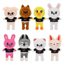 Skzoo Stray Kids Leeknow Hyunjin Plush Toy New Plush Doll Cute Gift A set of 8 hats with matching numbers 1pcs