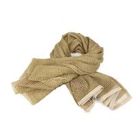 Tactical Scarf  Sniper Veil Camo Mesh KeffIyeh Sniper Face Scarf Veil Shemagh Head Wrap for Outdoor Camping Hunting gelsvai ruda