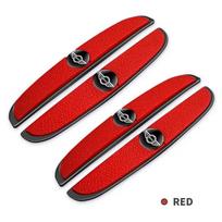 4 vnt. automobilio durų apsaugos, guminės durų briaunos, apsaugos nuo įbrėžimų juostelės, skirtos BMW MINI Cooper One S Countryman Clubman JCW R50 R55 R56 uylez55 red