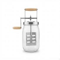 Rankinis sviestos plakiklis | Šviežias juodas 1500ML 1500ML Ss Blade white