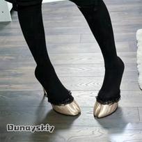 Helovino Anime Karnavalas Skilęs Kanopos Demono Cosplay Batai Gotikiniai Dviejų Pirštų Kanopiniai Pėdų Apdangalai Su Nėriniais Kojinėmis Fantazijos Roleplay One Size white