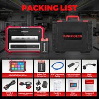 Automobilių diagnostikos įrankiai KINGBOLEN K8 PRO K8 ELITE Visų sistemų ECU kodavimas Aktyvus testas 31 Reset paslaugos Nemokami atnaujinimai visam laikui K8 RPO-Blutooth Global Version