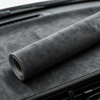 Automobilio interjero zomšas, lipnus, stogo apmušalų taisymas ir „pasidaryk pats“ apdailos apvyniojimas 30*150cm