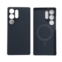 Samsung S25 Ultra Kevlaro Aramido Pluošto Magnetinis Kritimui Atsparus Telefono dėklas Samsung S25 Ultra