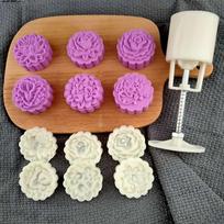 Decoration Mid-Autumn Festival Kitchen Gadgets Cookie Press Mooncake Mold Pastry Tool Cookie Stamps C