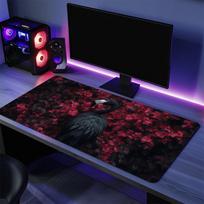 Band S-Sleep Even in Arcadia Token Mouse Pad Large Desk Mat Keyboard Ergonomic Office Rubber PC Non-slip Anti-fray Home Custom 40cmx90cm(15.7x35.4inch)