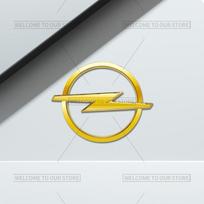 3D Car Styling For OPEL Zafira Astra Mokka Movano Vectra Insignia Emblem Badge Metal Stickers Rear Trunk Decals Auto Accessories gray