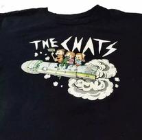 THE CHATS Tour Punk Band Rock Music T-Shirt All Size Men Women MC582 XXL gray