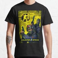 Counter Strike 1.6 Cover Art Classic Unisex T-shirt S-5XL S yellow