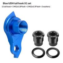 Direct Mount Bicycle Rear Derailleur Hanger Anti-Corrosion Thru-Axle Frame Compatible for Road Mountain Bike Accessories A3