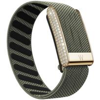 Only for WHOOP 5.0 Watch Strap Band Nylon Woven Bracelet Elastic Diamond Gold Design Sports Replacement Wristband For WHOOP 5.0 gray