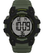 TIMEX Expedition Cat Vyriškas laikrodis, Skaitmeninis mechanizmas, Atsparus vandeniui 100M, Akrilo stiklas, 48mm korpusas, Modelis TW4B35400 gray