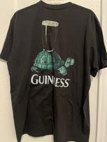 Guinness XL Alaus Marškinėliai Tradicinis Arfos Dizainas s Airija Vėžlio Grafika Unisex Marškinėliai Medvilniniai Oversize Didelis Dydis XL black