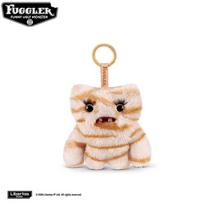 Genuine Fuggler Baby Baddies Key fob Cuddly Figures Charming Fuggs Alley Cats Pandents Fluffy Stuffed Models Charming Look beige