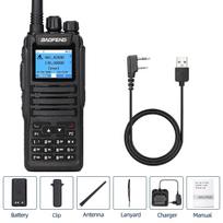 Baofeng DMR DM 1701 Digital Walkie Talkie Dual Mode Analog Two Way Radio Open GD77 Dual Time Slot Tier 1+2 Ham Radio DR 1801 EURO