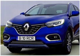 Renault CAPTUR - CHROME grotelių juostelė, buferis, grotelės