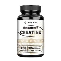 Coolkin - 5g Micronized Creatine Monohydrate Capsules - Energy, Muscle, Athletic Performance 120*1