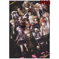 Anime žaidimo plakatai Danganronpa plakatai Estetiškas baltas dengtas popierius Spausdinti meno paveikslai namų kambariui Baro dekoro sienų lipdukai 42x30cm