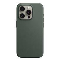 Prabangus audimo ruoželinis odinis dėklas, skirtas Apple iPhone 15 Pro Max 15 Plus belaidžio įkroviklio dėklui silikoninis minkštas buferio smūgiams atsparus dangtelis iPhone 15 Pro Max žalia