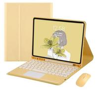 Belaidė klaviatūra su jutikliniu kilimėliu, skirta iPad 10 Gen 2022 Air 5 4 Air 6 10.9 Air 3 Smart Case Pro 11 10.5 10.2 8th 9th 9.7 Case iPad Air4/Air5 10.9