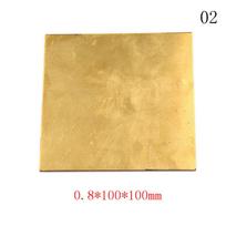 Žalvario metalo plonas lakštas folija plokštė storis 0,5 mm/0,8 mm/1 mm/2 mm 100x100 mm pasidaryk pats dalys