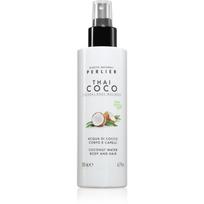 Perlier Thai Coco Coconut Water Body And Hair kvapioji kūno ir plaukų dulksna kūnui ir plaukams kvepalai 200 ml