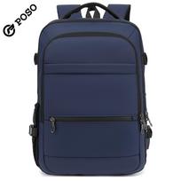 Men Backpack for 17/17.3 inch Laptop Large-capacity 45 L Expandable, With USB Charging Port ,180° Opening,Eaqual to 22 inch Suitcase mėlyna