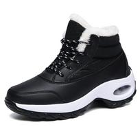 Winter Lightweight Mid Top Thick Soled Women's Cotton Shoes 41