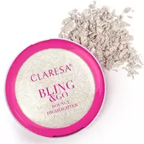 Claresa Bling & Go Bouncy Highlighter akmeninis veido pūstukas 01 Moonstone 8,5 g (2095525)