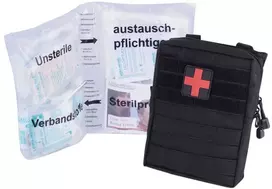 Tzmo Mil-Tec - Didelė pirmosios pagalbos vaistinėlė su priedais - 43 dalių