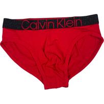 Calvin Klein Mid-Rise Triangle Logo Comfort Underwear Men Underwear Red NB2681O-640 M black
