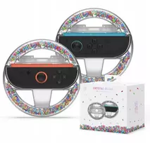Vairas JYS 2x Vairas „Joy-Con“ skirtas „Nintendo Switch 2“ / Spalvotas Crystal Clear / / -ns2290-v2 (SB11933)