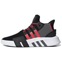 Adidas Originals Eqt Bask Adv Audinys Retro Smūgius sugeriantys Neslystantys Kvėpuojantys Žemi Laisvalaikio Batai Unisex Sportbačiai Juodi Pilki Raudoni BD7777 36 black