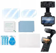 SunnyLife 2x Apsauginė grūdinto stiklo plėvelė 9H LCD ekranui ir objektyvui, skirta / Insta360 Luna Ultra / Lu-bhm248-2 (SB11989)