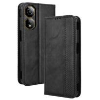 Atverčiami dėklai-dangteliai ZTE nubia Neo 2, PU oda, viso kūno apsauga [RFID blokavimas], piniginės dėklai telefonui for ZTE nubia Neo 2 juoda